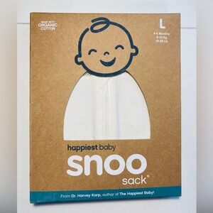 NWT Happiest Baby Snoo Sack SIZE L Organic Cotton